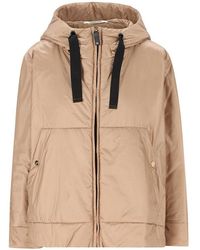 Max Mara - Zip-Up Down Jacket - Lyst