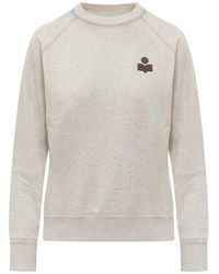 Isabel Marant - Milla Logo Sweatshirt - Lyst