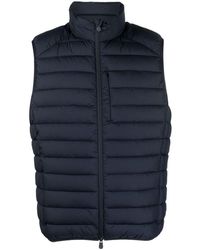 Save The Duck - Rhus Zip-Up Vest - Lyst