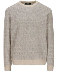 Fendi - Ff Motif Sweater - Lyst