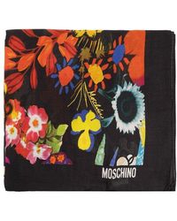 Moschino - Floral Scarf, - Lyst