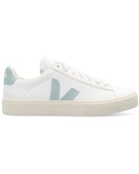 Veja - Campo Chromefree Leather Extra White Matcha Trainers - Lyst