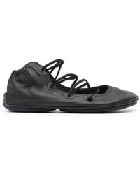 Camper - Right Nina Lace-Up Ballerina Shoes - Lyst