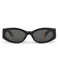 Jacquemus - Oval Frame Sunglasses - Lyst