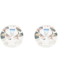 Alessandra Rich - Round Cut Polished Earrings - Lyst
