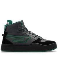 DIESEL 's-ukiyo Mid X' High-top Sneakers - Black