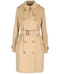 Burberry - The Kensington Double-breasted Trench Coat - Lyst