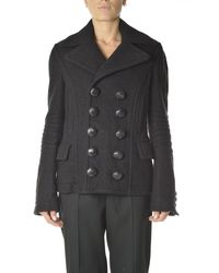 DSquared² Double-breasted Coat - Black