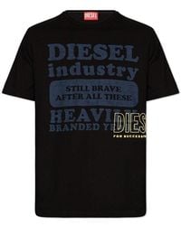 DIESEL - 't-just-n9' Printed T-shirt, - Lyst