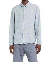 James Perse - Classic Long Sleeved Shirt - Lyst