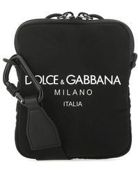 Dolce & Gabbana - Logo Print Crossbody Bag - Lyst