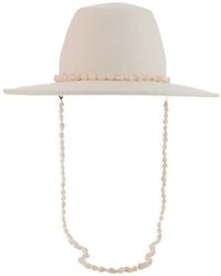 Maison Margiela - Shells Embellished Hat - Lyst