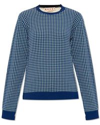 Marni - Reversible Patterned Sweater - Lyst