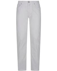 Jacob Cohen - Bard Slim-Fit Trousers - Lyst