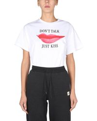 Être Cécile - Just Kiss Print T-shirt - Lyst