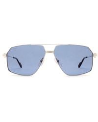 Cartier - Hexagonal Frame Sunglasses - Lyst