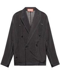 DIESEL - J-Keysery Double-Breasted Blazer - Lyst
