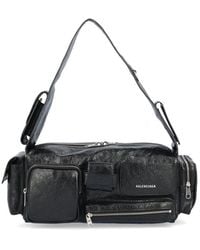 Balenciaga Superbusy Small Sling Bag - Black