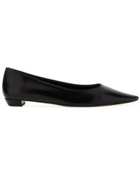 The Row - Claudette Leather Flats - Lyst