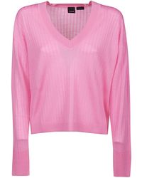 Pinko O Sweater - Pink