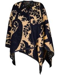 Etro - Jacquard Cape - Lyst