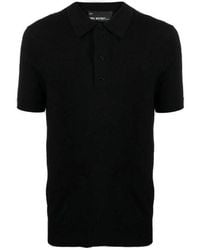 Neil Barrett - Button Detailed Short-sleeved Polo Shirt - Lyst