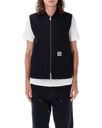 Carhartt - Logo Patch Quilted Gilet - Lyst