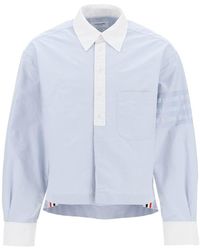 Thom Browne - 4 Bar Oxford Shirt - Lyst