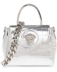 Versace - La Medusa Small Top Handle Bag - Lyst