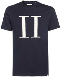 Les Deux - Logo Crew Neck T-Shirt - Lyst