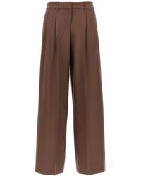 Theory - 'Low Rise Pleated' Pants - Lyst