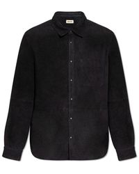 Zadig & Voltaire - Leather Shirt, - Lyst