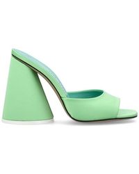 the attico satin mules