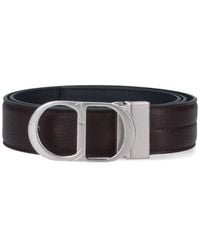 dior leather belt