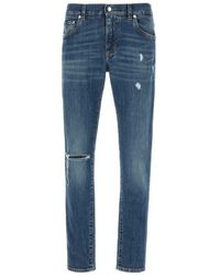 Dolce & Gabbana - Stretch Denim Jeans - Lyst