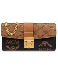 MCM - Monogram Printed Crossbody Bag - Lyst