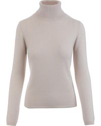 Allude - Roll Neck Knitted Jumper - Lyst
