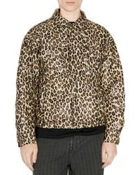 Fucking Awesome - Leopard Printed Trucker Jacket - Lyst