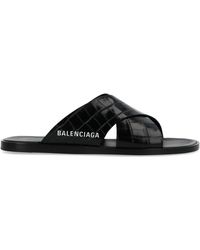 balenciaga slippers mens