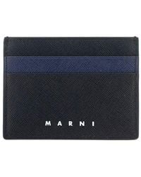 Marni - Logo Printed Card Holder - Lyst