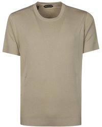 Tom Ford - Placed Rib T-Shirt - Lyst