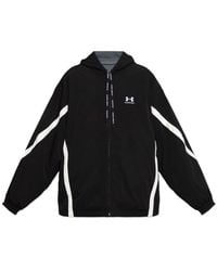 Balenciaga - Jacket With Logo - Lyst
