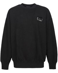 Balenciaga - Logo-embroidered Crewneck Sweater - Lyst