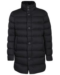 Herno - Buttoned Down Jacket - Lyst
