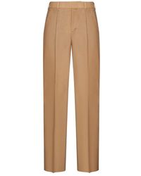 Valentino - Pleat Detailed Trousers - Lyst