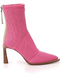 fendi tronchetto bootie