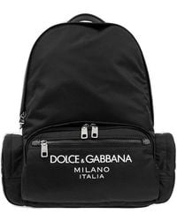 Dolce & Gabbana - Backpack With Logo - Lyst