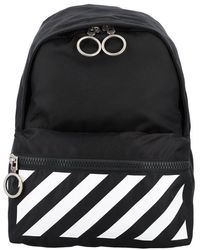Off-White c/o Virgil Abloh Binder Zip-up Mini Backpack - Black