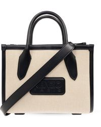 KENZO - ' 18 Small' Shopper Bag, - Lyst