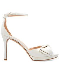 Kate Spade - Satin Heeled Sandals - Lyst